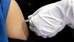 A nurse administers the COVID-19 vaccine to a frontline worker after the virtual launch of the COVID-19 vaccination drive at a Hospital in Kolkata on Saturday. ((ANI Photo)) A nurse administers the COVID-19 vaccine to a frontline worker after the virtual launch of the COVID-19 vaccination drive at a Hospital in Kolkata on Saturday. ((ANI Photo))