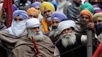 The farm unions had raised the issue of NIA summoning those who have supported agitation with three Union ministers during the talks.(PTI) The farm unions had raised the issue of NIA summoning those who have supported agitation with three Union ministers during the talks.(PTI)