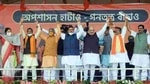 Recently, the state unit of the party held a meeting with Shah and Nadda, in which the preparations for elections were reviewed. (Representative Image)(ANI) Recently, the state unit of the party held a meeting with Shah and Nadda, in which the preparations for elections were reviewed. (Representative Image)(ANI)
