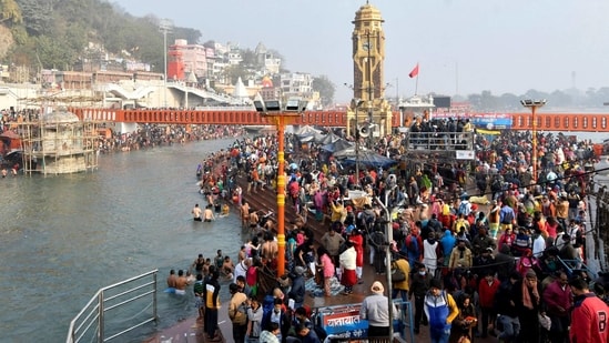 Haridwar painted in colours of folk tradition, culture during Maha Kumbh  Mela | Hindustan Times