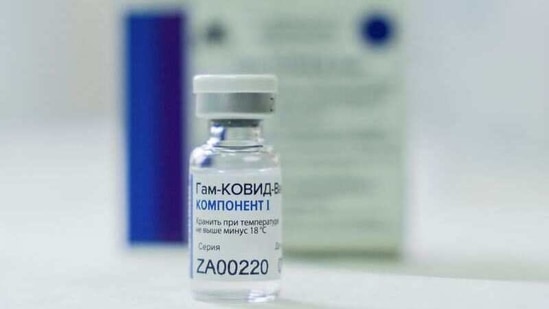 A vial of the Russian Sputnik V coronavirus vaccine is pictured in Belgrade, Serbia. (Reuters)
