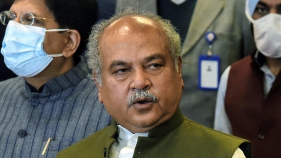 The Minister added that with the Supreme Court's intervention there is no point in farmers' demand about repealing the laws.((ANI Photo)) The Minister added that with the Supreme Court's intervention there is no point in farmers' demand about repealing the laws.((ANI Photo))