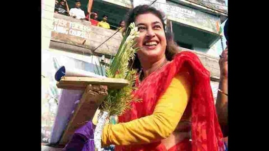 TMC MP Satabdi Roy said that she had discussed all her grievances with Abhishek Banerjee, the chief minister's nephew.(HT_PRINT) TMC MP Satabdi Roy said that she had discussed all her grievances with Abhishek Banerjee, the chief minister's nephew.(HT_PRINT)