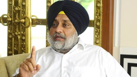 Shiromani Akali Dal (SAD) chief Sukhbir Singh Badal(HT photo) Shiromani Akali Dal (SAD) chief Sukhbir Singh Badal(HT photo)
