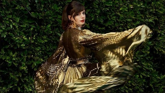 Anne Hathaway serves unforgettable fashion moments in sexy designer dresses(Instagram/annehathaway)