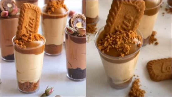 Recipe: Here’s how you can make Lotus Biscoff mousse with just two ingredients(YouTube/ Walla Abu-Eid)
