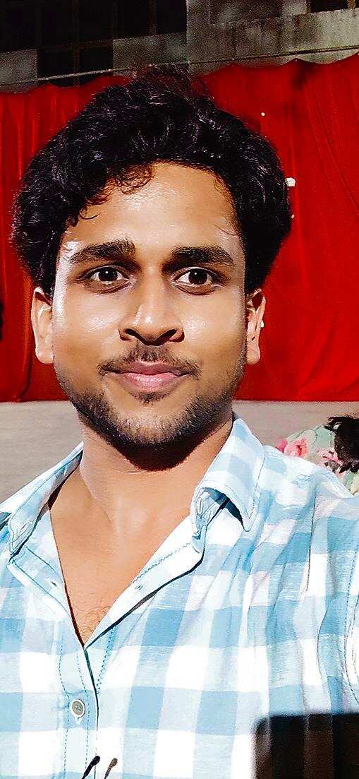 A student of TISS, Mumbai, Anand Gupta is currently stuck with patchy internet connectivity in his village in UP. (HT Photo)