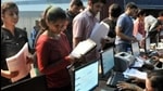 As per data shared by the education department, 50 students scoring 90% and above were admitted in the first phase that concluded last week. (HT Photo) As per data shared by the education department, 50 students scoring 90% and above were admitted in the first phase that concluded last week. (HT Photo)