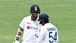 India's Shardul Thakur and Washington Sundar during a fourth test match between India and Australia, in Gabba on Sunday. (BCCI/ANI Photo) India's Shardul Thakur and Washington Sundar during a fourth test match between India and Australia, in Gabba on Sunday. (BCCI/ANI Photo)