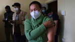 Britain is currently rolling out the vaccine to the most vulnerable first, starting with those who are in care homes or over 80 years of age.(AP) Britain is currently rolling out the vaccine to the most vulnerable first, starting with those who are in care homes or over 80 years of age.(AP)