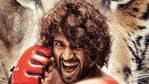 Liger first look: Vijay Deverakonda is a crossbreed between tiger and lion, as the title suggests. Liger first look: Vijay Deverakonda is a crossbreed between tiger and lion, as the title suggests.