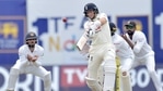 England captain Joe Root plays a shot during the first test match between Sri Lanka and England at Galle International Cricket Stadium.(PTI) England captain Joe Root plays a shot during the first test match between Sri Lanka and England at Galle International Cricket Stadium.(PTI)