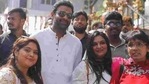 Prabhas on the sets of Radhe Shyam. Prabhas on the sets of Radhe Shyam.