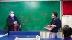While students were excited to return to school, despite having to wear masks and keep a distance from each other, the “no contact policy” left many dispirited. While students were excited to return to school, despite having to wear masks and keep a distance from each other, the “no contact policy” left many dispirited.