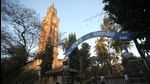 On January 15, the university’s Fort campus witnessed high-power drama as Ramdas Atram was not allowed to take his post by vice-chancellor Suhas Pednekar. (Hindustan Times) On January 15, the university’s Fort campus witnessed high-power drama as Ramdas Atram was not allowed to take his post by vice-chancellor Suhas Pednekar. (Hindustan Times)