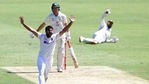 India's Shardul Thakur, left, appeals unsuccessfully for the wicket of Australia's Marnus Labuschagne during play on the first day of the fourth cricket test between India and Australia at the Gabba, Brisbane, Australia, Friday, Jan. 15, 2021. (AP Photo/Tertius Pickard) India's Shardul Thakur, left, appeals unsuccessfully for the wicket of Australia's Marnus Labuschagne during play on the first day of the fourth cricket test between India and Australia at the Gabba, Brisbane, Australia, Friday, Jan. 15, 2021. (AP Photo/Tertius Pickard)