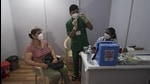The state has set a target of inoculating around 28,500 health workers in a day (four days a week) at 258 centres across the state, officials said. The state has set a target of inoculating around 28,500 health workers in a day (four days a week) at 258 centres across the state, officials said.