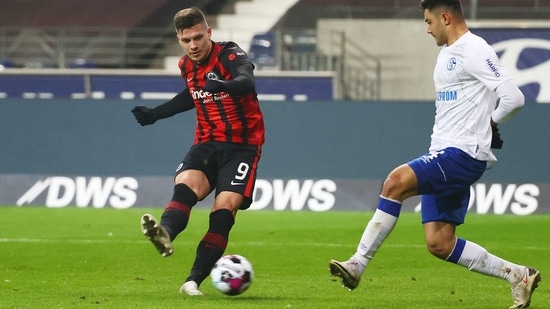 File photo of Luka Jovic (REUTERS)