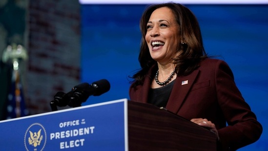 Biden is known to turn to Harris first during meetings to ask for her opinion or perspective on the matter at hand.(AP) Biden is known to turn to Harris first during meetings to ask for her opinion or perspective on the matter at hand.(AP)