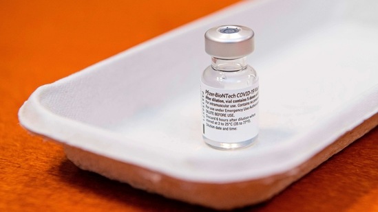 At least 100 beneficiaries, mostly staff at respective hospitals, are expected to be vaccinated at the eight centres in city. (AFP)