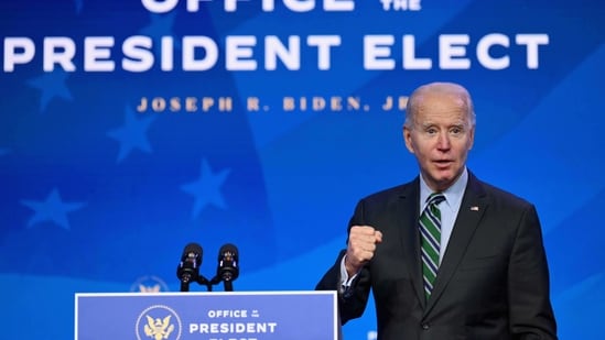 US President-elect Joe Biden.(AP)