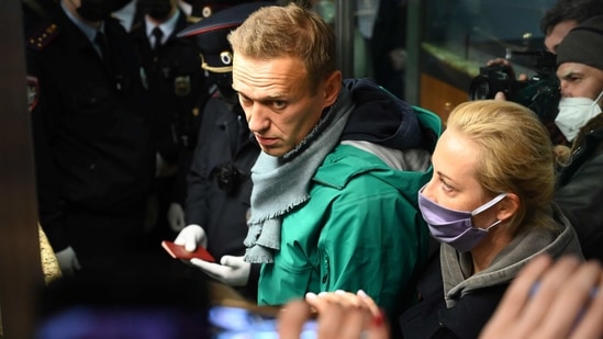 Western countries may consider targeted sanctions on Russian individuals deemed to have been involved in Navalny's arrest and any decision to jail him.(AFP) Western countries may consider targeted sanctions on Russian individuals deemed to have been involved in Navalny's arrest and any decision to jail him.(AFP)