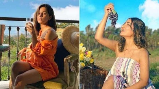 Hina Khan's holiday style is goals(Instagram/realhinakhan) Hina Khan's holiday style is goals(Instagram/realhinakhan)