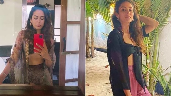 Mira Rajput's Goa look is about bikinis and Princess Jasmine inspired  outfits | Hindustan Times
