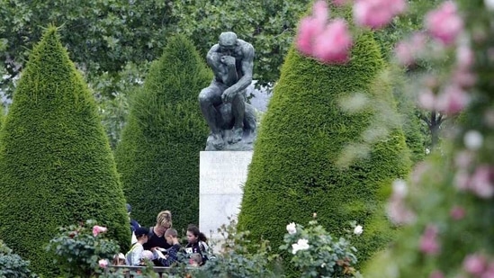 The French nation this weekend, begin to observe a tightened coronavirus curfew: The famous Rodin Museum sculpture gardens is reopening to visitors.(Yahoo) The French nation this weekend, begin to observe a tightened coronavirus curfew: The famous Rodin Museum sculpture gardens is reopening to visitors.(Yahoo)