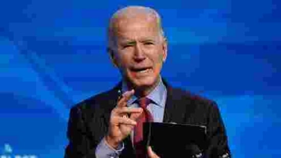 US president-elect Joe Biden outlined a $1.9 trillion stimulus package proposal on Thursday, saying bold investment was needed to jump-start the economy.(AP) US president-elect Joe Biden outlined a $1.9 trillion stimulus package proposal on Thursday, saying bold investment was needed to jump-start the economy.(AP)