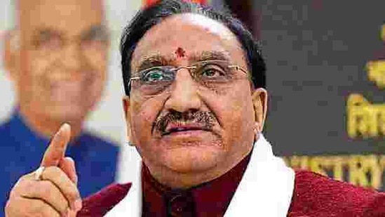 Ramesh Pokhriyal ‘Nishank’(HT Photo) Ramesh Pokhriyal ‘Nishank’(HT Photo)