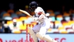 Cheteshwar Pujara struck by a short ball from Australia's paceman Pat Cummins on day five of the fourth cricket Test match between Australia and India at The Gabba in Brisbane(AFP) Cheteshwar Pujara struck by a short ball from Australia's paceman Pat Cummins on day five of the fourth cricket Test match between Australia and India at The Gabba in Brisbane(AFP)