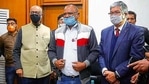 Members of Supreme Court-constituted committee (L to R) Ashok Gulati, Anil Ghanwat and Pramod Kumar Joshi interact with the media in New Delhi on Tuesday. (HT photo) Members of Supreme Court-constituted committee (L to R) Ashok Gulati, Anil Ghanwat and Pramod Kumar Joshi interact with the media in New Delhi on Tuesday. (HT photo)