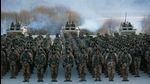 Chinese People's Liberation Army (PLA) soldiers assembling during military training at Pamir Mountains in Kashgar, northwestern China's Xinjiang region on January 4. (AFP) Chinese People's Liberation Army (PLA) soldiers assembling during military training at Pamir Mountains in Kashgar, northwestern China's Xinjiang region on January 4. (AFP)