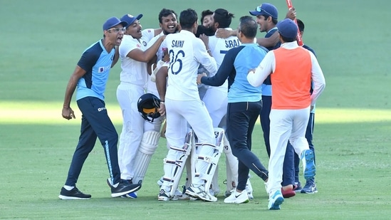 With the win, India retained the Border-Gavaskar Trophy with 2-1 series win. (via REUTERS)