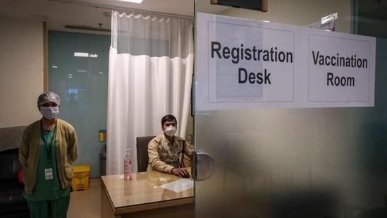 Medical staff man a registration desk at the Max Smart Super Specialty Hospital in New Delhi (Bloomberg) Medical staff man a registration desk at the Max Smart Super Specialty Hospital in New Delhi (Bloomberg)