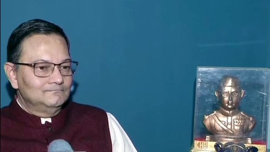 BJP leader and Netaji Subhas Chandra Bose's grandnephew Chandra Kumar Bose speaks to the media in Kolkata on Tuesday. (ANI) BJP leader and Netaji Subhas Chandra Bose's grandnephew Chandra Kumar Bose speaks to the media in Kolkata on Tuesday. (ANI)