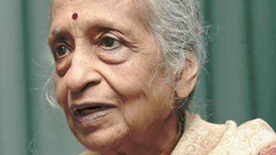 Dr V Shanta passed away on Tuesday morning. (@VPSecretariat/Twitter ) Dr V Shanta passed away on Tuesday morning. (@VPSecretariat/Twitter )