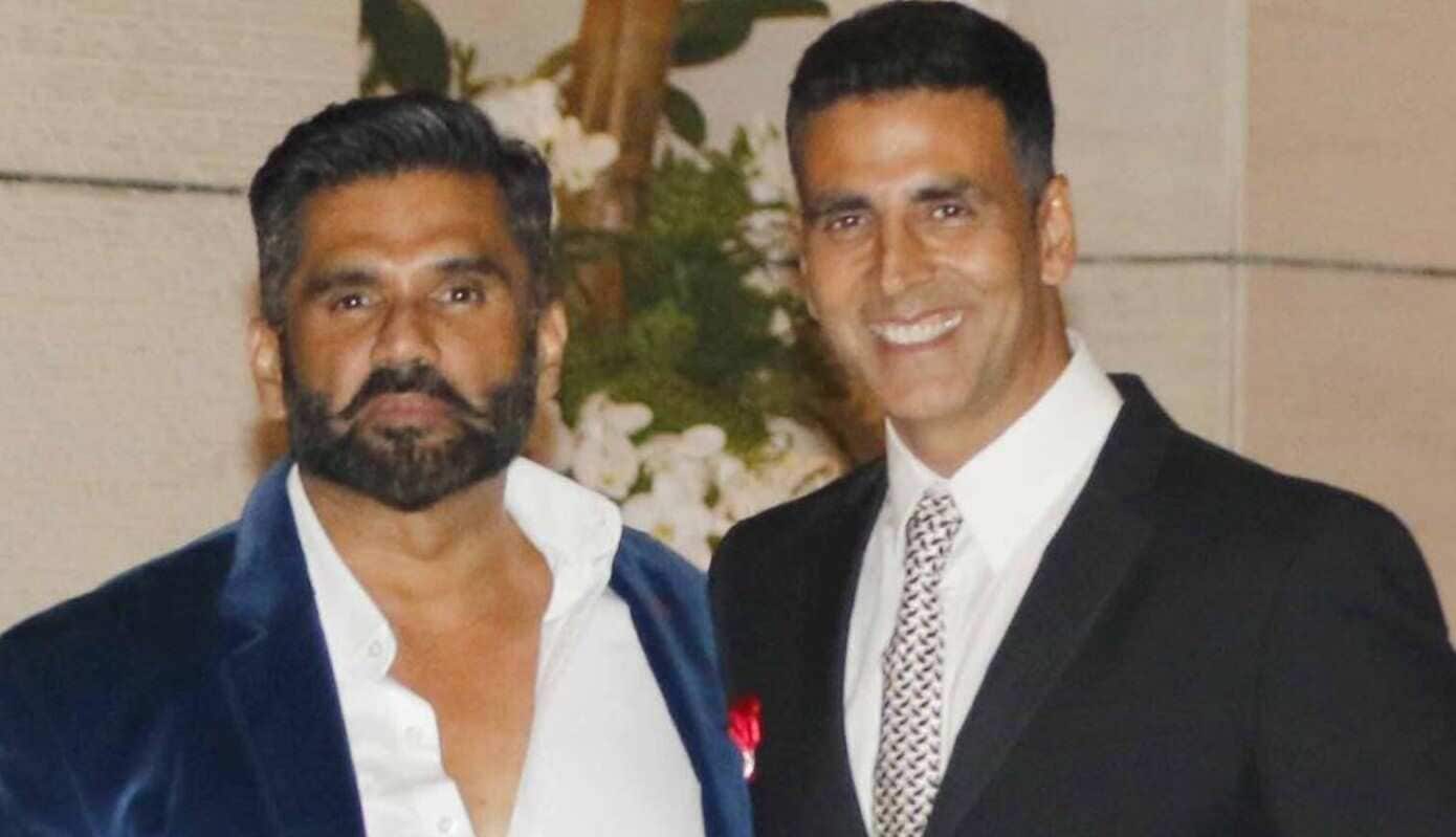 Akshay Kumar reaches out to Suniel Shetty after watching Tadap's trailer. The film stars Suniel's son Ahan Shetty. Akshay Kumar reaches out to Suniel Shetty after watching Tadap's trailer. The film stars Suniel's son Ahan Shetty.