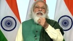 Prime Minister Narendra Modi addresses during the release of financial assistance of around <span class='webrupee'>₹</span>2691 crores to 6.1 lakh beneficiaries in Uttar Pradesh, under Pradhan Mantri Awaas Yojana - Gramin (PMAY-G) through video conferencing, in New Delhi on Wednesday. (ANI Photo) Prime Minister Narendra Modi addresses during the release of financial assistance of around <span class='webrupee'>₹</span>2691 crores to 6.1 lakh beneficiaries in Uttar Pradesh, under Pradhan Mantri Awaas Yojana - Gramin (PMAY-G) through video conferencing, in New Delhi on Wednesday. (ANI Photo)