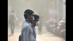 Delhi’s air quality slipped into the “severe” category on Tuesday, for the sixth time this month (Biplov Bhuyan/HT PHOTO) Delhi’s air quality slipped into the “severe” category on Tuesday, for the sixth time this month (Biplov Bhuyan/HT PHOTO)