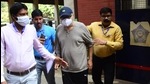 Partho Dasgupta (centre), the former chief executive officer of BARC India and key accused in the Television Rating Points (TRP) manipulation scam. (HT Photo) Partho Dasgupta (centre), the former chief executive officer of BARC India and key accused in the Television Rating Points (TRP) manipulation scam. (HT Photo)
