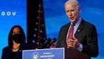 Vice President-elect Kamala Harris listens as President-elect Joe Biden speaks during an event at The Queen theater in Wilmington.(AP File Photo ) Vice President-elect Kamala Harris listens as President-elect Joe Biden speaks during an event at The Queen theater in Wilmington.(AP File Photo )