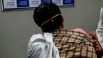 A 42-year-old healthcare worker, who had received Covid-19 vaccination, died early Wednesday after complaining of chest pain.(AP) A 42-year-old healthcare worker, who had received Covid-19 vaccination, died early Wednesday after complaining of chest pain.(AP)