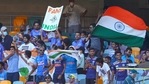 Indian fans cheer their team during play on the final day of the fourth cricket test between India and Australia at the Gabba, Brisbane.(AP) Indian fans cheer their team during play on the final day of the fourth cricket test between India and Australia at the Gabba, Brisbane.(AP)