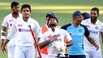 Indian players celebrate after defeating Australia by three wickets on the final day of the fourth cricket test match at the Gabba, Brisbane, Australia, Tuesday, Jan. 19, 2021. India won the four test series 2-1. (PTI) Indian players celebrate after defeating Australia by three wickets on the final day of the fourth cricket test match at the Gabba, Brisbane, Australia, Tuesday, Jan. 19, 2021. India won the four test series 2-1. (PTI)