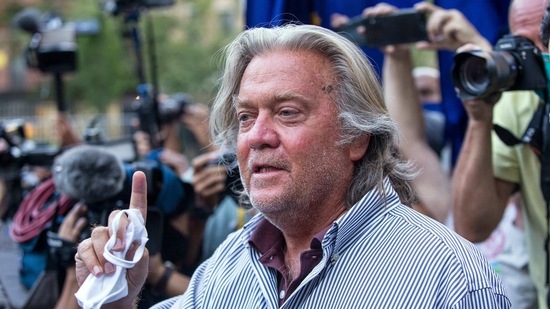 Former White House Adviser Steve Bannon. (AP) Former White House Adviser Steve Bannon. (AP)
