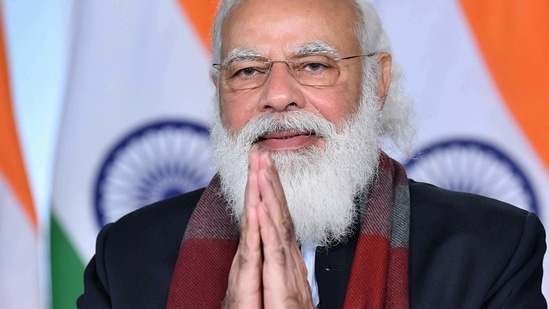 PM Modi also tweeted his messages in Punjabi.i. (PTI) PM Modi also tweeted his messages in Punjabi.i. (PTI)
