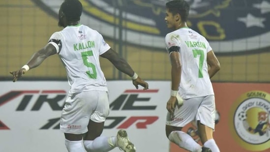 Varney Kallon slotted his effort into the back of the net to double the lead. (AIFF)