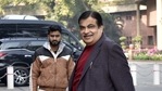 Union minister Gadkari said PSUs will soon settle dues of MSMEs within 45 days of sale.(Mohd Zakir/ Hindustan Times) Union minister Gadkari said PSUs will soon settle dues of MSMEs within 45 days of sale.(Mohd Zakir/ Hindustan Times)